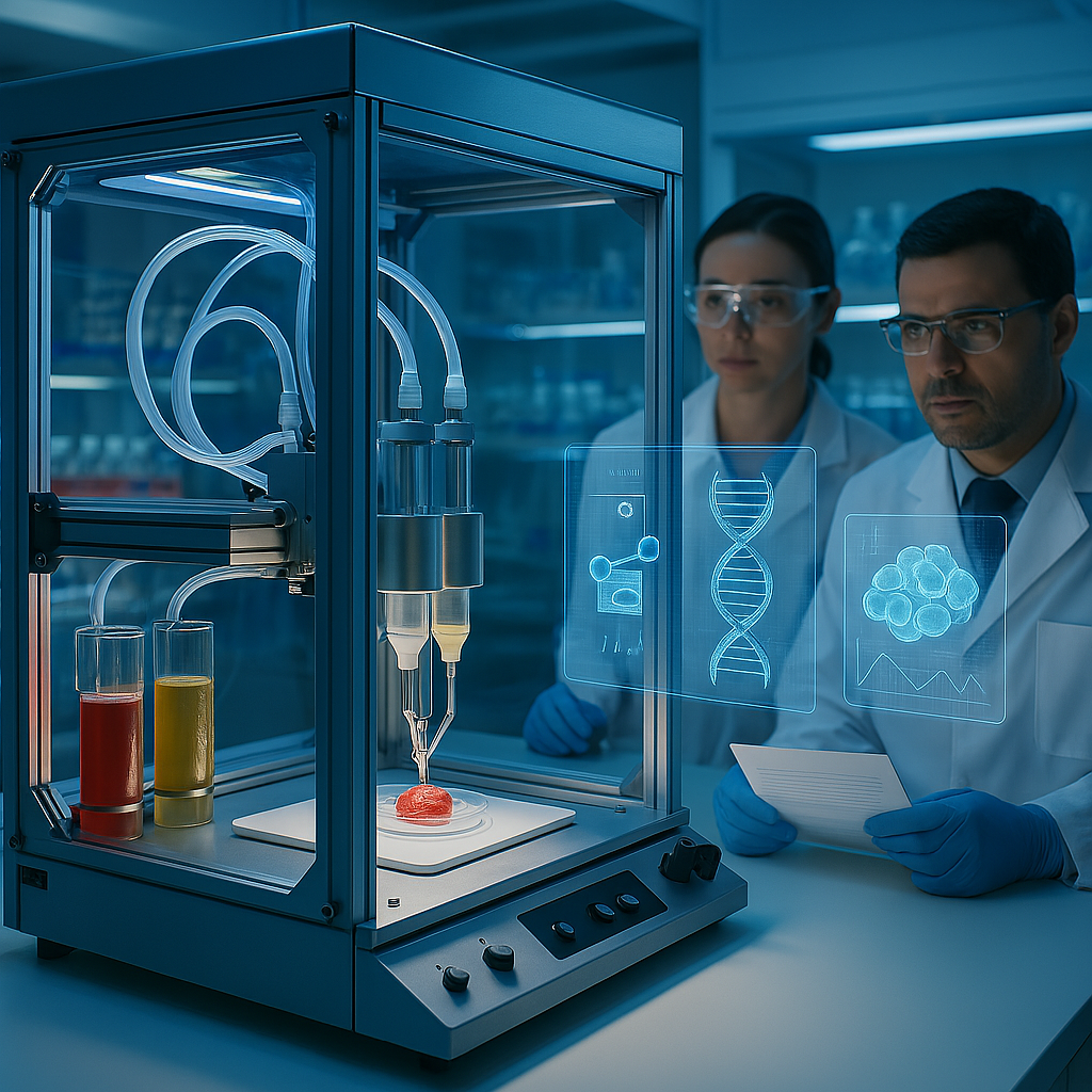 Bioimpressão 3D: Órgãos Artificiais para Transplantes